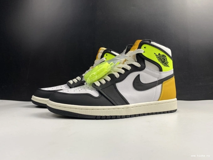 Cheap GOLD' JORDAN HIGH AIR OG 1 RETRO 'VOLT 555088-118 0719